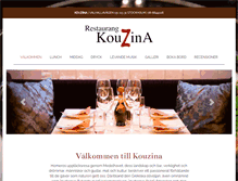 Tablet Screenshot of kouzina.se